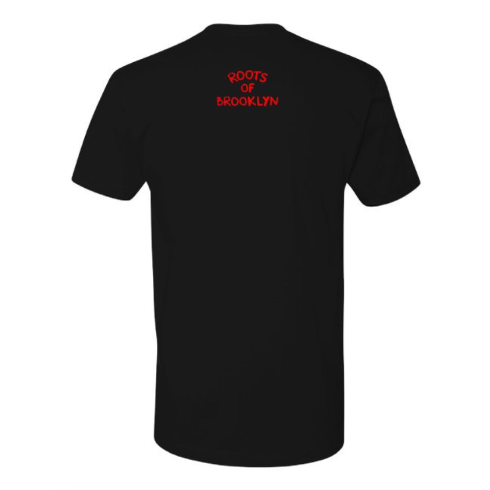 Essential Red on Black T shirt
