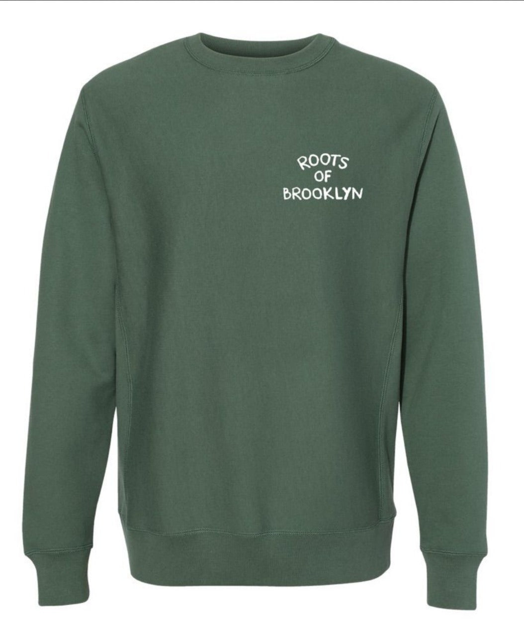 Nothing Great Comes Easy Millitary Green Crewneck